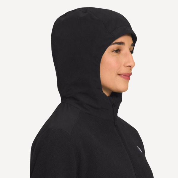 Куртка флисовая Alpine Polartec 200 Full Zip Hooded Wm (Женский; XS; Black)